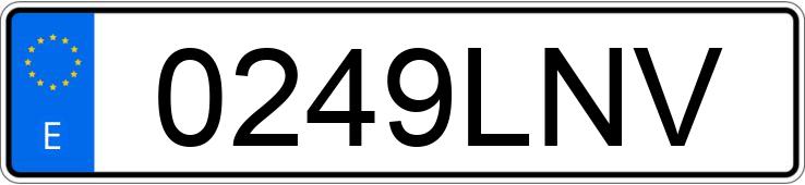 Numer rejestracyjny 0249LNV posiada SEAT ARONA