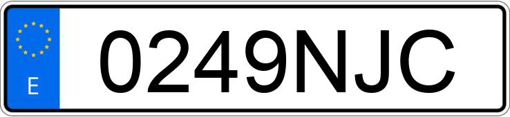 Numer rejestracyjny 0249NJC posiada CITROEN JUMPY Numer rejestracyjny 0249NJC posiada CITROEN JUMPY