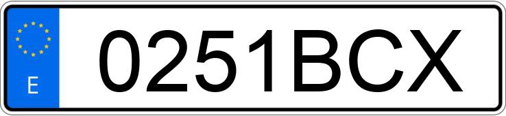 Numer rejestracyjny 0251BCX posiada CITROEN XSARA Numer rejestracyjny 0251BCX posiada CITROEN XSARA