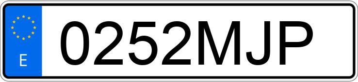 Numer rejestracyjny 0252MJP posiada NISSAN QASHQAI