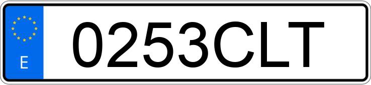 Numer rejestracyjny 0253CLT posiada SEAT INCA Numer rejestracyjny 0253CLT posiada SEAT INCA