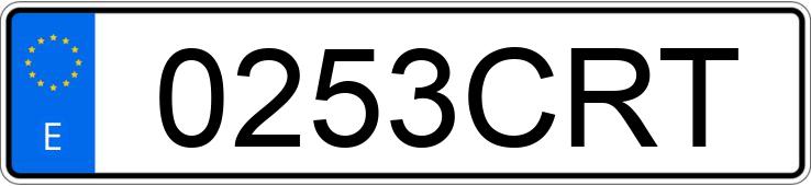 Numer rejestracyjny 0253CRT posiada VOLVO S40 Numer rejestracyjny 0253CRT posiada VOLVO S40