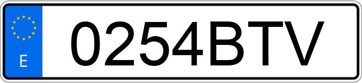 Numer rejestracyjny 0254BTV posiada VOLKSWAGEN TRANSPORTER Numer rejestracyjny 0254BTV posiada VOLKSWAGEN TRANSPORTER