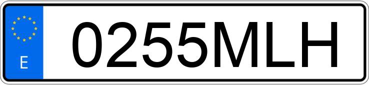 The registration number 0255MLH has BMW X1 F48 18I SDRIVE The registration number 0255MLH has BMW X1 F48 18I SDRIVE