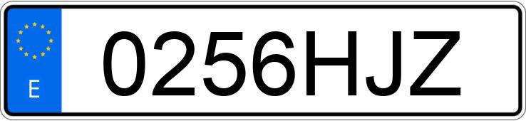 Numer rejestracyjny 0256HJZ posiada VOLVO S60