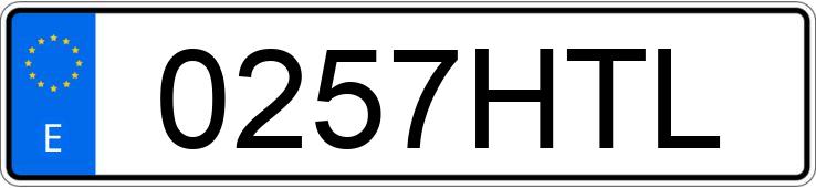 Numer rejestracyjny 0257HTL posiada SEAT ALTEA XL