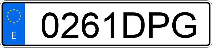 Numer rejestracyjny 0261DPG posiada FORD FOCUS