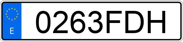 Numer rejestracyjny 0263FDH posiada RENAULT GRAND SCENIC PRIVILEGE 1.9 DCI