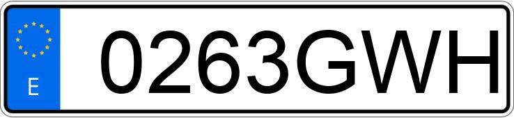 Numer rejestracyjny 0263GWH posiada VOLKSWAGEN SCIROCCO Numer rejestracyjny 0263GWH posiada VOLKSWAGEN SCIROCCO