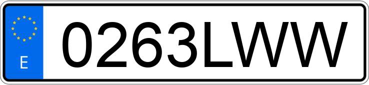 Numer rejestracyjny 0263LWW posiada KIA SPORTAGE Numer rejestracyjny 0263LWW posiada KIA SPORTAGE