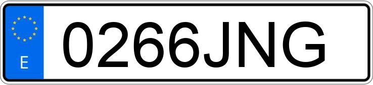 Numer rejestracyjny 0266JNG posiada SEAT LEON