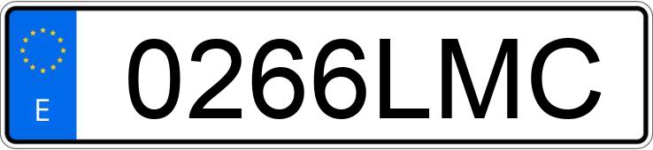 Numer rejestracyjny 0266LMC posiada SEAT IBIZA Numer rejestracyjny 0266LMC posiada SEAT IBIZA