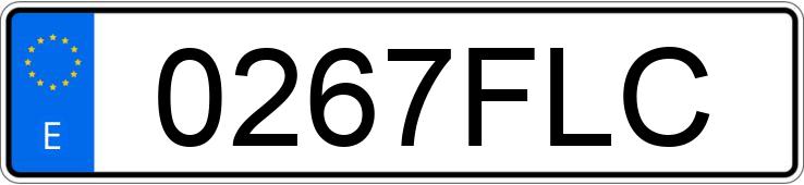 Numer rejestracyjny 0267FLC posiada CITROEN C4 PICASSO 7PZ Numer rejestracyjny 0267FLC posiada CITROEN C4 PICASSO 7PZ