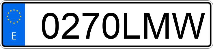 Numer rejestracyjny 0270LMW posiada RENAULT CAPTUR