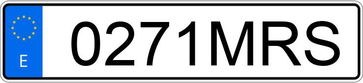 Numer rejestracyjny 0271MRS posiada OPEL CORSA