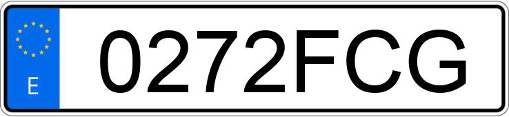 Numer rejestracyjny 0272FCG posiada SEAT LEON