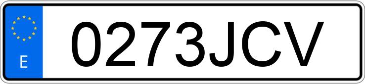 Numer rejestracyjny 0273JCV posiada AUDI A7 SPORTBACK