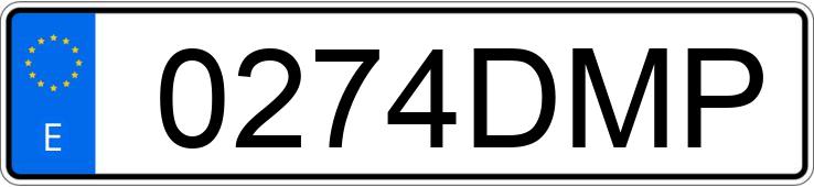 Numer rejestracyjny 0274DMP posiada MERCEDES CLS (219) Numer rejestracyjny 0274DMP posiada MERCEDES CLS (219)