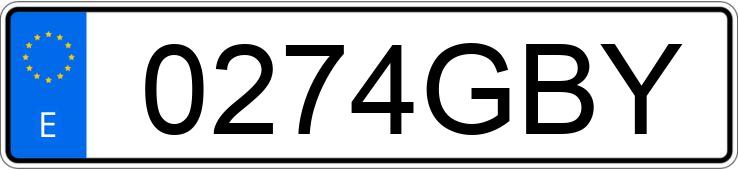 Numer rejestracyjny 0274GBY posiada NISSAN MURANO