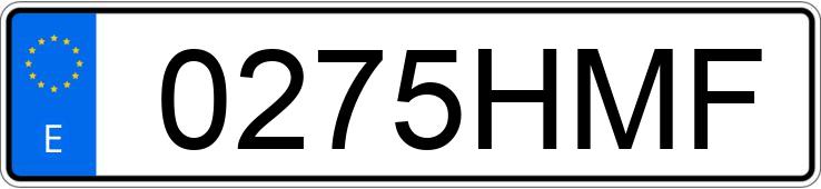 Numer rejestracyjny 0275HMF posiada PEUGEOT 308 Numer rejestracyjny 0275HMF posiada PEUGEOT 308