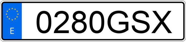 Numer rejestracyjny 0280GSX posiada RENAULT CLIO Numer rejestracyjny 0280GSX posiada RENAULT CLIO