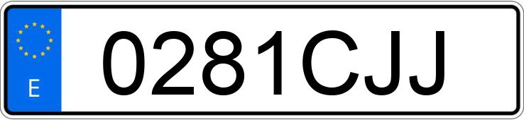 Numer rejestracyjny 0281CJJ posiada MERCEDES S (220-221)