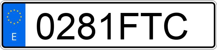 Numer rejestracyjny 0281FTC posiada AUDI Q7