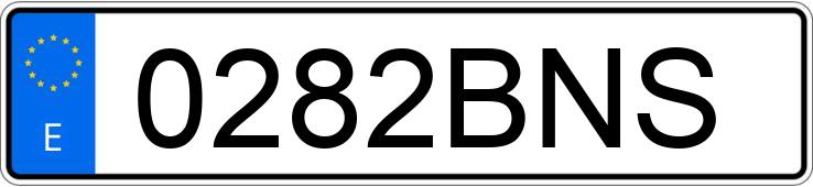 Numer rejestracyjny 0282BNS posiada CITROEN SAXO Numer rejestracyjny 0282BNS posiada CITROEN SAXO