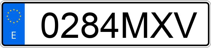 Numer rejestracyjny 0284MXV posiada VOGE 525