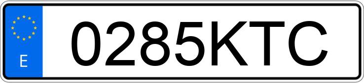 Numer rejestracyjny 0285KTC posiada ASTON MARTIN DB11