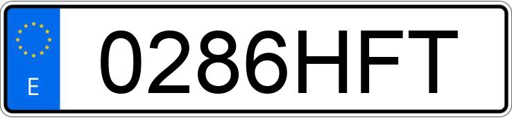 Numer rejestracyjny 0286HFT posiada MINI MINI Numer rejestracyjny 0286HFT posiada MINI MINI