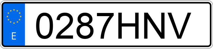 Numer rejestracyjny 0287HNV posiada SEAT ALHAMBRA Numer rejestracyjny 0287HNV posiada SEAT ALHAMBRA