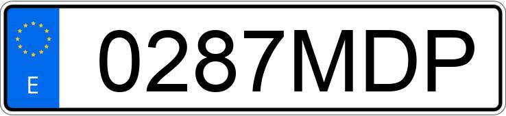 Numer rejestracyjny 0287MDP posiada KIA STONIC