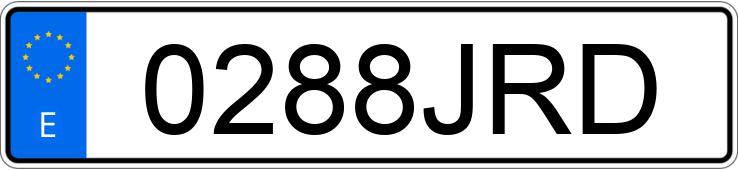Numer rejestracyjny 0288JRD posiada FORD ECOSPORT Numer rejestracyjny 0288JRD posiada FORD ECOSPORT