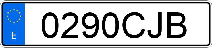 Numer rejestracyjny 0290CJB posiada SEAT LEON