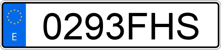 Numer rejestracyjny 0293FHS posiada SEAT LEON