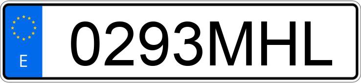 Numer rejestracyjny 0293MHL posiada DR DR 4.0