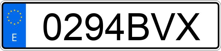 Numer rejestracyjny 0294BVX posiada OPEL ASTRA 1.6 16V CONFORT