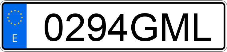 Numer rejestracyjny 0294GML posiada TOYOTA AURIS Numer rejestracyjny 0294GML posiada TOYOTA AURIS