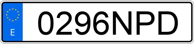 Numer rejestracyjny 0296NPD posiada RENAULT CLIO Numer rejestracyjny 0296NPD posiada RENAULT CLIO