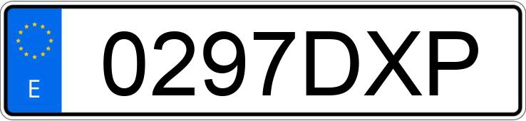 Numer rejestracyjny 0297DXP posiada CITROEN BERLINGO