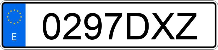 Numer rejestracyjny 0297DXZ posiada VOLKSWAGEN POLO Numer rejestracyjny 0297DXZ posiada VOLKSWAGEN POLO