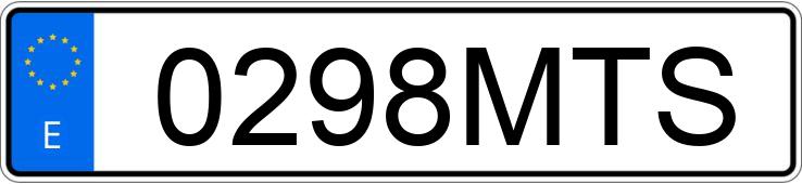 Numer rejestracyjny 0298MTS posiada MERCEDES A (177)