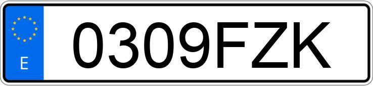 Numer rejestracyjny 0309FZK posiada BMW SERIE 3 Numer rejestracyjny 0309FZK posiada BMW SERIE 3