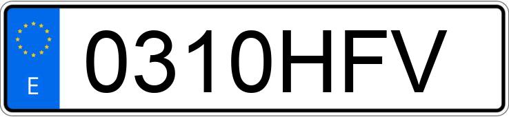 Numer rejestracyjny 0310HFV posiada VOLKSWAGEN GOLF Numer rejestracyjny 0310HFV posiada VOLKSWAGEN GOLF