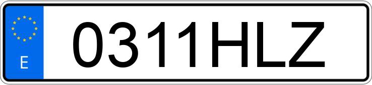 Numer rejestracyjny 0311HLZ posiada VOLVO XC60