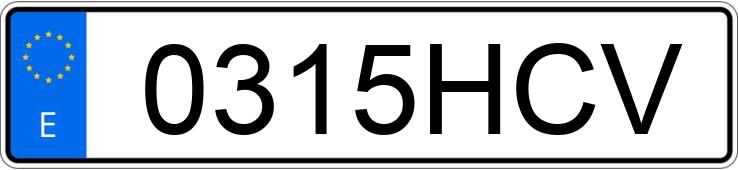 Numer rejestracyjny 0315HCV posiada KIA SPORTAGE