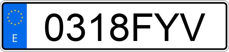 Numer rejestracyjny 0318FYV posiada MITSUBISHI MONTERO Numer rejestracyjny 0318FYV posiada MITSUBISHI MONTERO