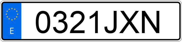 Numer rejestracyjny 0321JXN posiada MERCEDES GLA (156)