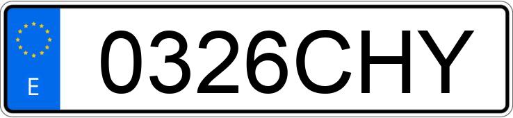 Numer rejestracyjny 0326CHY posiada CITROEN C5 Numer rejestracyjny 0326CHY posiada CITROEN C5